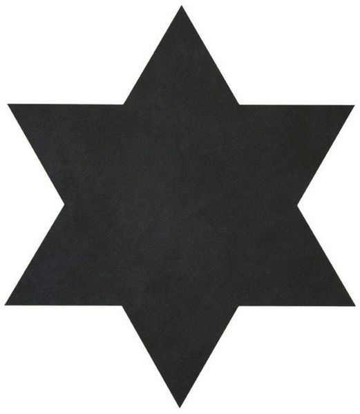 LIND DNA Platzset Tischset Star Stern Nupo schwarz 990144