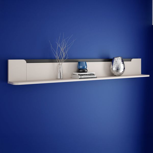 Wandboard Venedig / Vodol, Holzwerkstoff, Beige, 200 x 26 x 22 cm