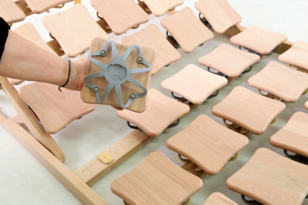 BIO-DOT-BUCHE Tellerlattenrost Buche / starr / 80 x 200 cm Bild 3