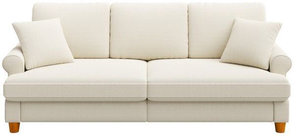 ToteBox Big-Sofa Dreisitzer Chenille Sofa 220cm Federkern + Massivholz+Atmungsaktiv