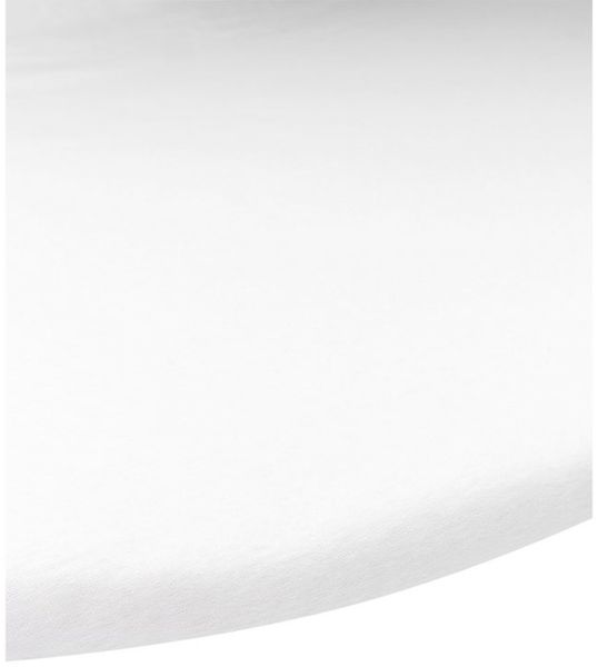Meyco Jersey Spannbettlaken Laufstallmatratze Rund Weiß 90 / 95 cm Weiß