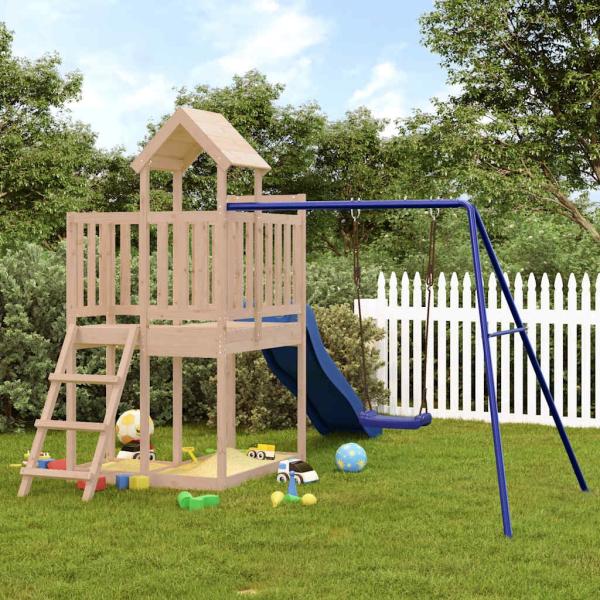 vidaXL Spielturm Massivholz Kiefer 3155840