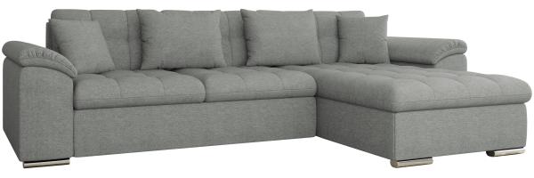 Ecksofa Diana mit Schlaffunktion und 2 Bettkasten (Farbe: Rico 12, Seite: Rechts)