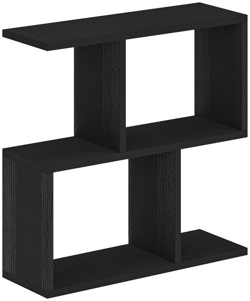Modern Black Coffee Table, 60 x 60 x 20 cm | 100% Melamine Coated Particle Board, 18 mm Thick | Stylish & Durable Design for Contemporary Living Spaces