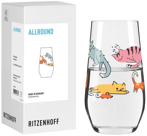 Ritzenhoff Glas Tierisch Glücklich