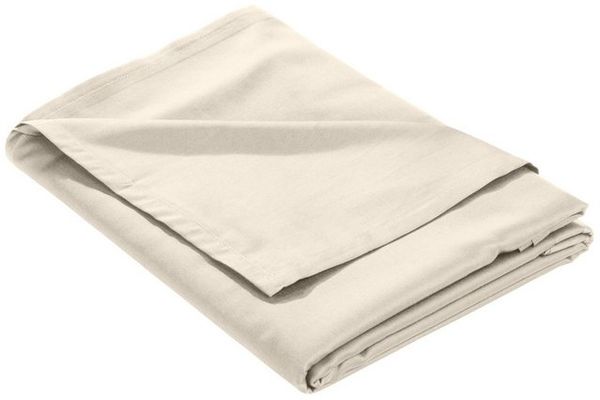 Mako Satin Bettlaken ohne Gummizug natur 240x280cm Bild 4
