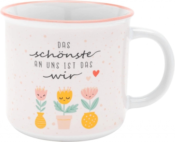 Sheepworld Tasse Kaffeetasse Teetasse 38cl für Lieblingsmenschen Wir 47863