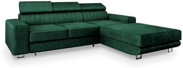 Masseno Ecksofa NOTO mit Schlaffunktion L-Form, Sofa mit Bettkasten