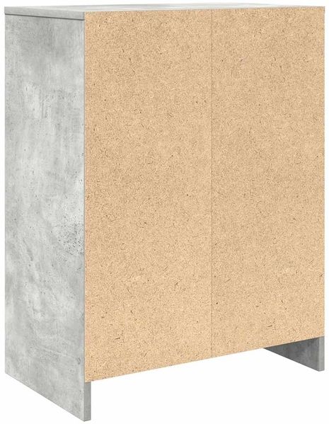 vidaXL Schuhschrank Betongrau 57x34x76 cm Holzwerkstoff 861871 Bild 8