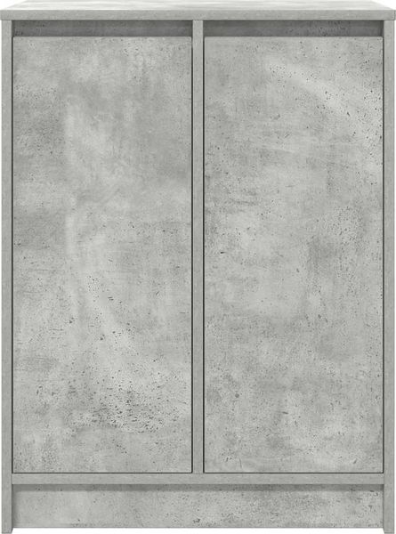 vidaXL Schuhschrank Betongrau 57x34x76 cm Holzwerkstoff 861871 Bild 6