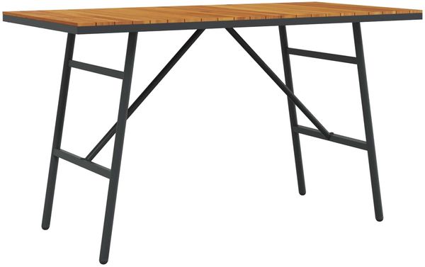 vidaXL Esstisch Braun 110 x 55 x 61,5 cm Massivholz Akazie 4108269