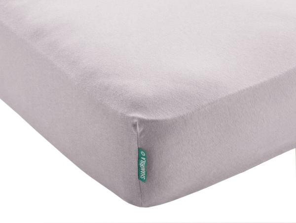 Shangrila Spannbettlaken, Jersey, Gummizug: rundum, (1 Stück), Bettlaken Microsatin Rundumgummizug 202092
