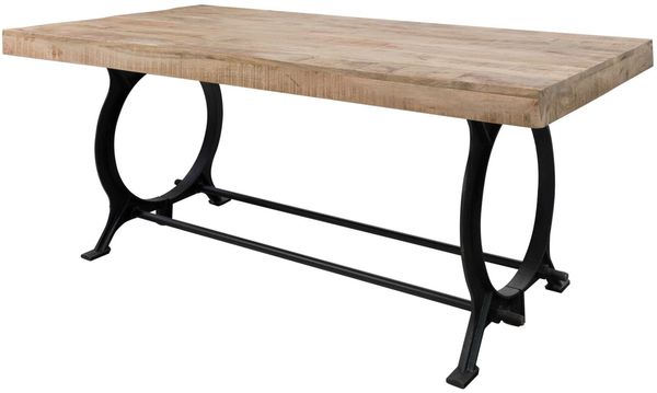 Esstisch Altholz 240x100x80 lackiert INDUSTRIAL #30
