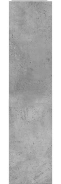 vidaXL Schuhschrank Betongrau 80x21x87,5 cm Holzwerkstoff 839920 Bild 6