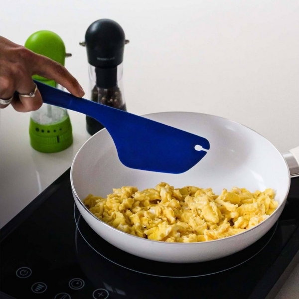 Kochblume Teigschaber Allzweckschaber, mit Aussparung für Knethaken Bild 2