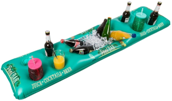 Out of the Blue Aufblasbares Partyzubehör Getränkehalter Pool Bar aufblasbar