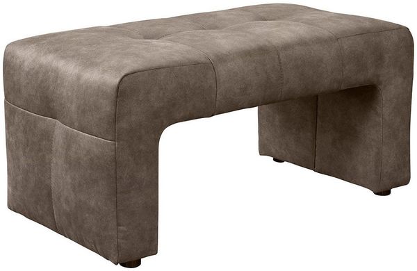 exxpo - sofa fashion Hockerbank Barista Hockerbank mit hoher Bodenfreiheit, Sitz gepolstert,Breite ca. 100 cm