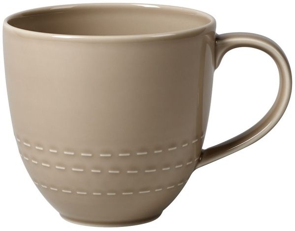 Tasse Almond gerade 13,5 x 10 x 9,5 cm it's my moment Villeroy und Boch Becher - Mikrowelle geeignet, Spülmaschinenfest