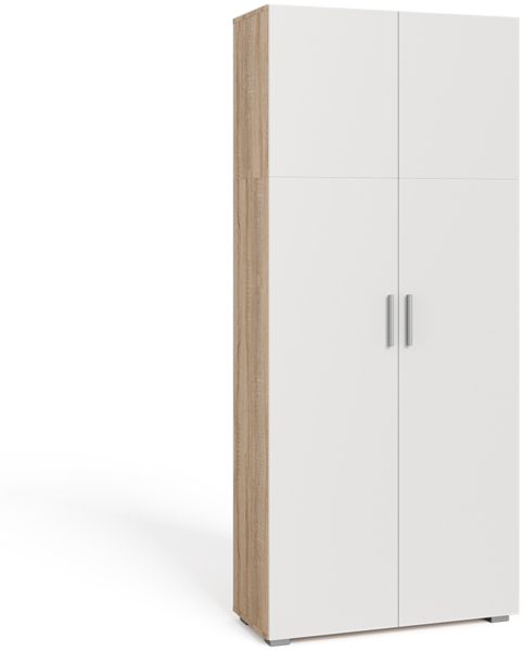 Aktenregal Frank Weiß/Sonoma 80 x 182.4 cm Vicco