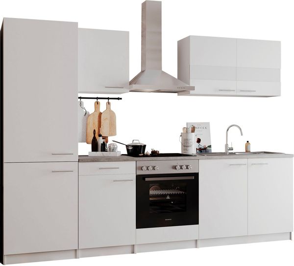 RESPEKTA Küchenzeile Malia, Breite 270 cm, mit Soft-Close, in exklusiver Konfiguration für OTTO