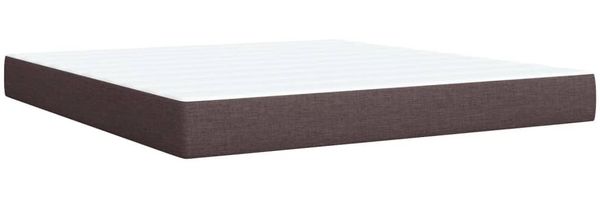 vidaXL Boxspringbett mit Matratze Dunkelbraun 180x200 cm Stoff 3292152 Bild 10