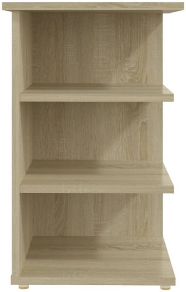 vidaXL Beistellregal Sonoma-Eiche 35x35x55 cm Holzwerkstoff 806277 Bild 8