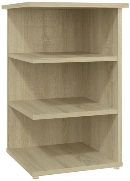 vidaXL Beistellregal Sonoma-Eiche 35x35x55 cm Holzwerkstoff 806277 Bild 6