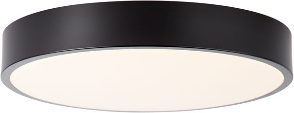 Brilliant LED Deckenleuchte Slimline LED Wand- und Deckenleuchte, 33 cm, 2400 lm, 3000 K, schwarz/weiß