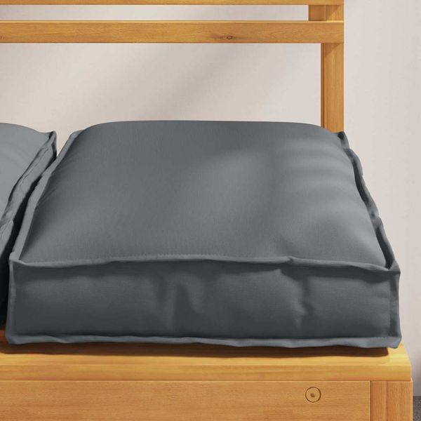 vidaXL Kissen 4 pcs Anthrazit 40 x 40 x 8 cm Oxford-Stoff 42001588