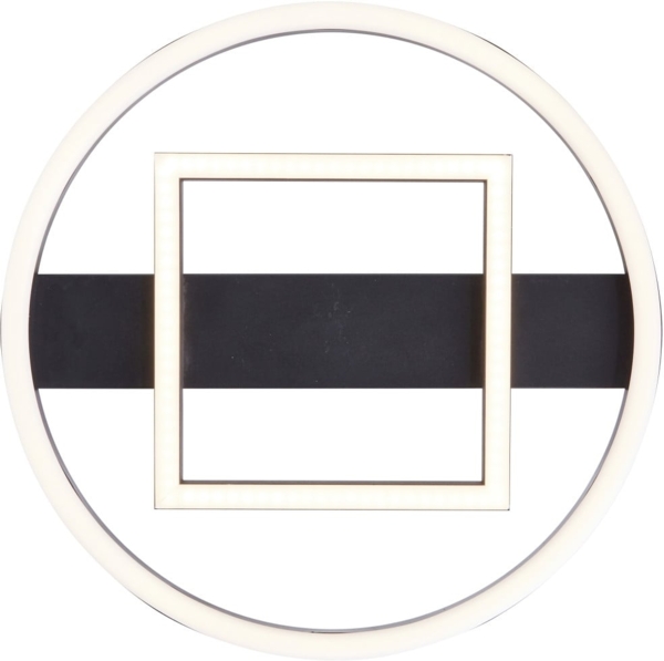 BRE-Light Maureen LED Deckenleuchte 37x37cm schwarz Metall/Kunststoff 24 W LED integriert (2500lm, 3000K) Bild 7