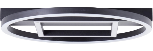 BRE-Light Maureen LED Deckenleuchte 37x37cm schwarz Metall/Kunststoff 24 W LED integriert (2500lm, 3000K) Bild 4