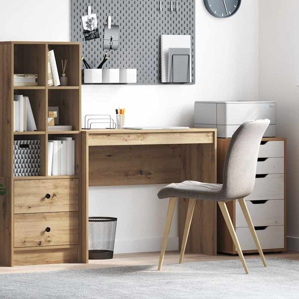 vidaXL Schreibtisch Artisan-Eiche 90 x 40 x 76 cm 869401