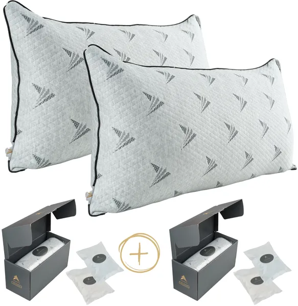 Akroma Premium Memoryschaum Kissen 40x80 cm