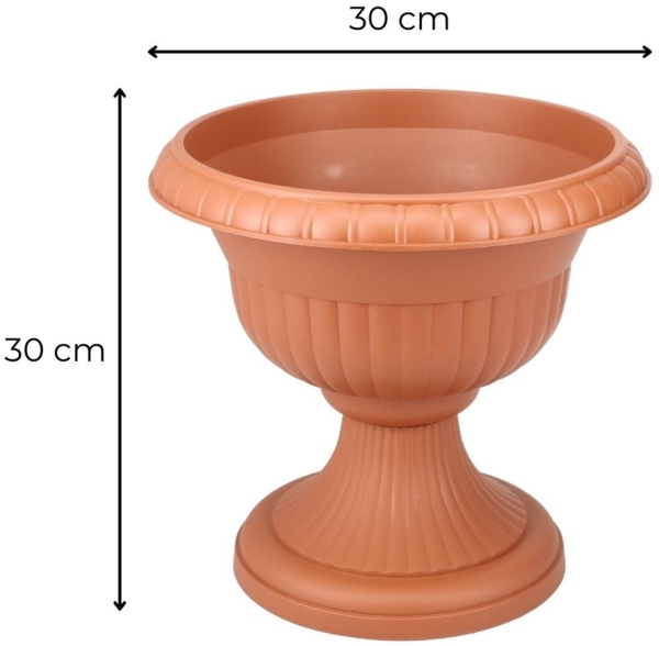 GarPet Blumentopf Blumentopf mit Ständer Blumensäule Standfuß Pflanztopf Blumenständer Bild 5