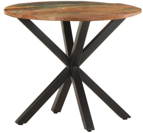 vidaXL Beistelltisch 68x68x56 cm Altholz Massiv 320661