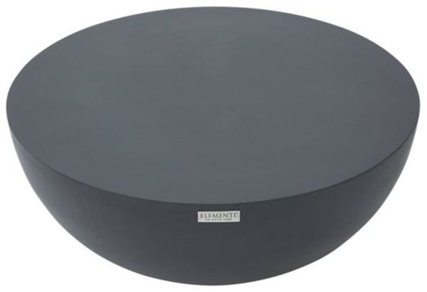 ELEMENTI Couchtisch CHRONOS aus Beton, modern, Wohnzimmer Tisch (Chronos, 1-St, Couchtisch aus Beton), Schieferschwarz,Beton