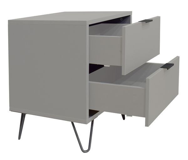 Maeusbacher Bonnie Kommoden Draht kreidegrau matt lack BxHxT: 51 x 60 x 45 cm Bild 2