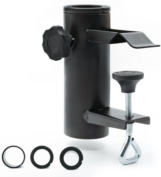 osoltus Sonnenschirmhalter Balkongeländer Klemmsystem Schraube Schwarz