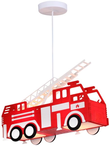Feuerwehr LED Pendelleuchte für Ihre Kinder