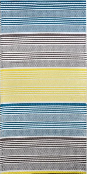Marrakesch Orient & Mediterran Interior Outdoorteppich Outdoor Teppich Benita modern aus recyceltem Polypropylen 90x180 cm, Höhe: 1 mm