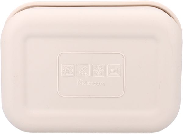 Kidzroom Kinder Lunchbox aus Silikon – Brotdose mit Flugzeug-Print & 3 Fächern Bild 4