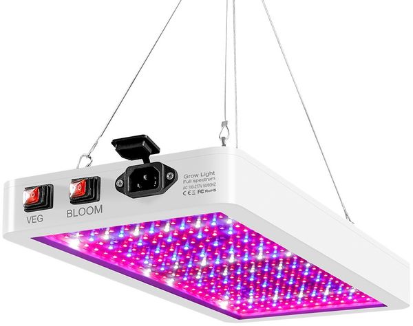 LED-Pflanzenlampe Vollspektrum 216 LEDs für Zimmerpflanzen