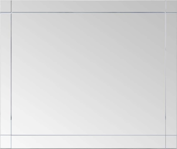 vidaXL Wandspiegel 80x60 cm Glas 249533