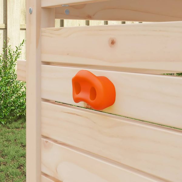 vidaXL Klettergriff 12 pcs Orange 100 x 67 x 43 mm PP 865006
