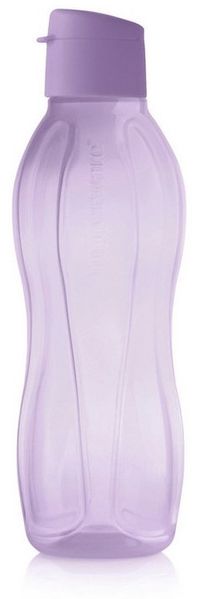 TUPPERWARE Trinkflasche Tupperware EcoEasy Trinkflasche 750ml in lila mit Clipverschluß