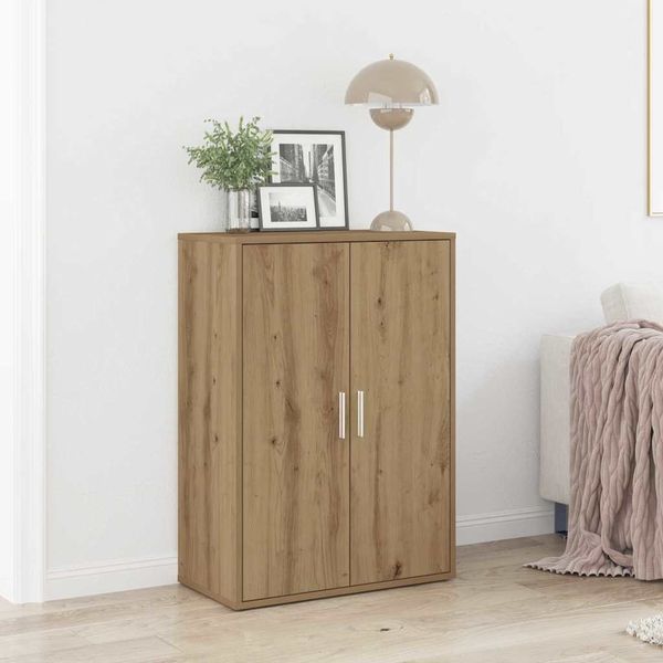 vidaXL Sideboard Artisan-Eiche 60 x 31 x 84 cm Holzwerkstoff 862262