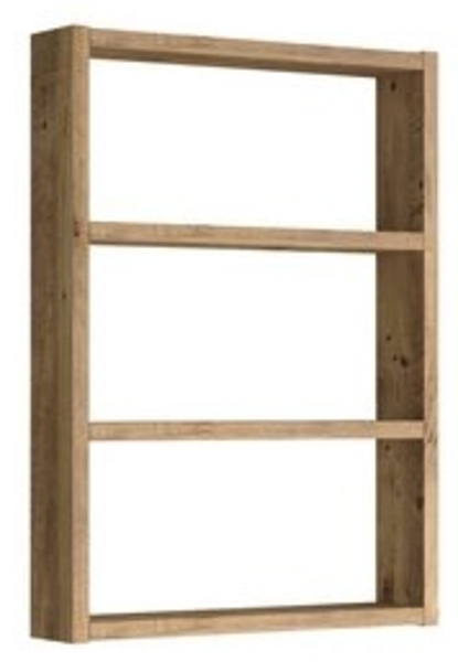 Küchenregal Lappajärvi mit 3 Ablageflächen 60 x 43 x 9 cm Eiche rustikal [en. casa] Bild 6