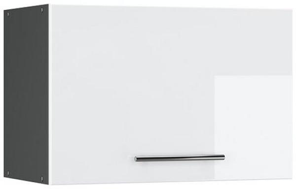 Vicco Hängeschrank 60cm (flach) Küchenschrank Dunstabzug Küchenzeile Fame-Line (Weiß Hochglanz)