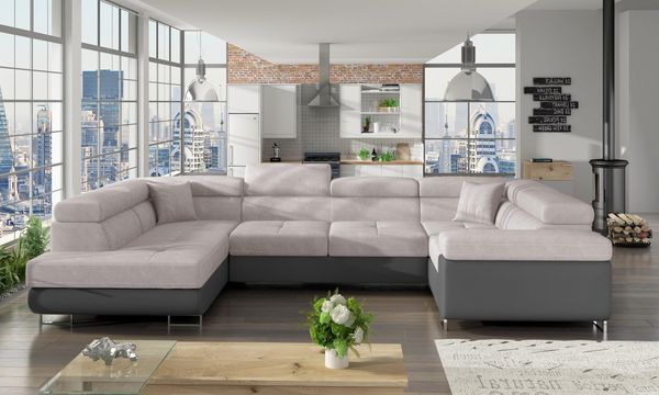 Wohnideebilder Letto Grau Ecksofas & Eckcouches Le_50