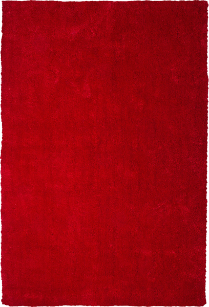 Teppich rot 140x200 cm Shaggy DEMRE